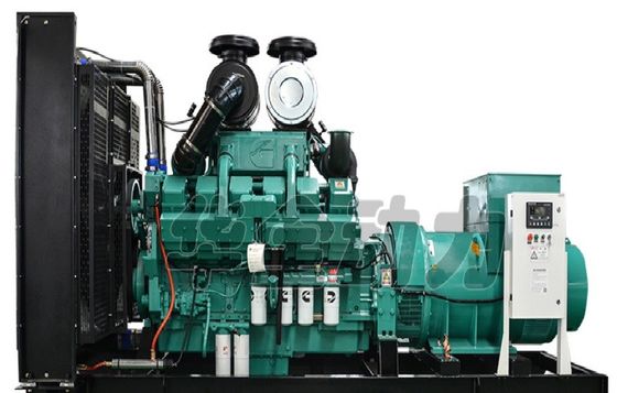Cast Iron Diesel 500 Kw Cummins Generator Set CertifiCatere TS16949