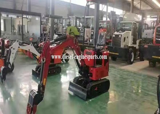 Diesel Engine Small Crawler Excavator Wear Proof Portable Mini Excavator