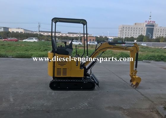 3500kg Mini Excavator Machine Steel ISO Small Digging Machine