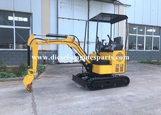 3500kg Mini Excavator Machine Steel ISO Small Digging Machine