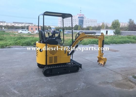 3500kg Mini Excavator Machine Steel ISO Small Digging Machine