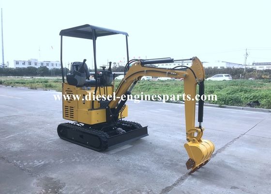 3500kg Mini Excavator Machine Steel ISO Small Digging Machine
