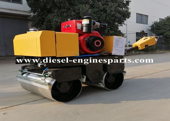 Hydraulic Drive 800KG Mini Drum Roller Black Mini Vibratory Road Roller