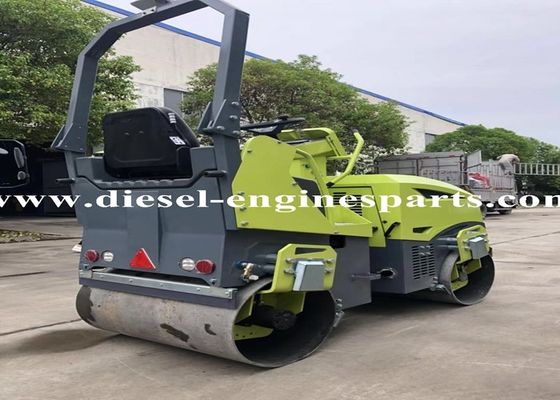 2 Ton Driving Mini Drum Roller Cast Iron Vibratory Road Roller