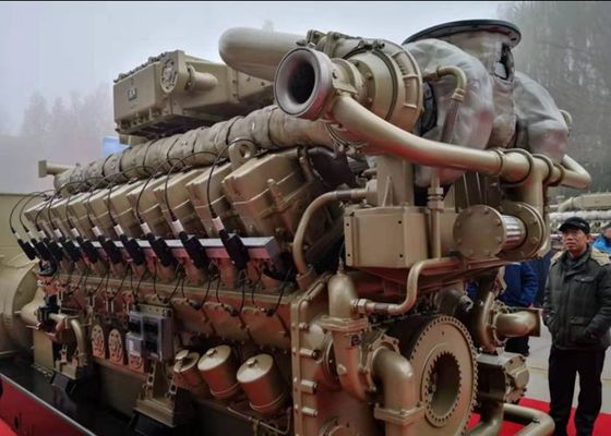 2000kW Natural Gas Diesel Generator Set 3Phase High Efficiency