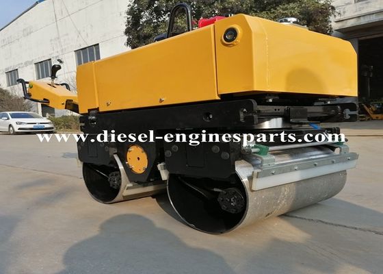 Hydraulic Drive 800KG Mini Drum Roller Black Mini Vibratory Road Roller